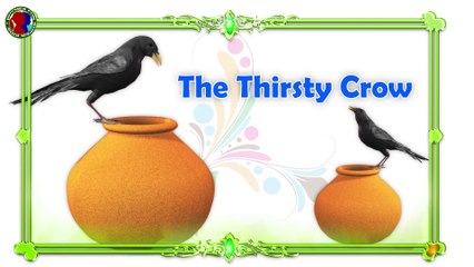 The Thirsty Crow Moral Story For Kids ## || 3D English Stories For Toddlers