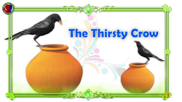 The Thirsty Crow Moral Story For Kids ## || 3D English Stories For Toddlers