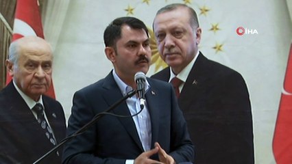 Çevre ve Şehircilik Bakanı Murat Kurum, STK'lar, muhtarlar, iş adamları, AK Parti Yönetimi, MHP Yönetimi, Meclis Üyeleri, Meclis Üyesi Adayları ve Akil İnsanlarla kahvaltı buluştu