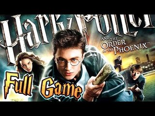 Harry Potter and the Order of the Phoenix FULL GAME Movie Longplay (PS3, X360, Wii, PS2, PC)