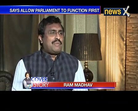 Cover Story Exclusive: BJP General Secretary Ram Madhav on Cover Story