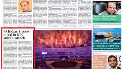 Pulwama _ Pakistani media reported Ahmad Dar as freedom fighter