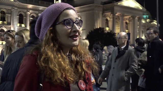 Opozita vijon protestat kunder presidentit Vucic