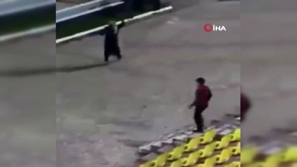 Hipodromda yarışı izleyen Şanlıurfalı kendinden geçti