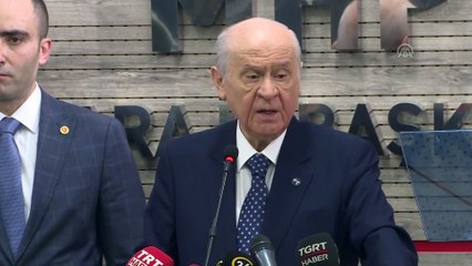Bahçeli: 'Ankara, Özhaseki ile yükselecek ve yürüyüşünü sürdürecektir' - ANKARA