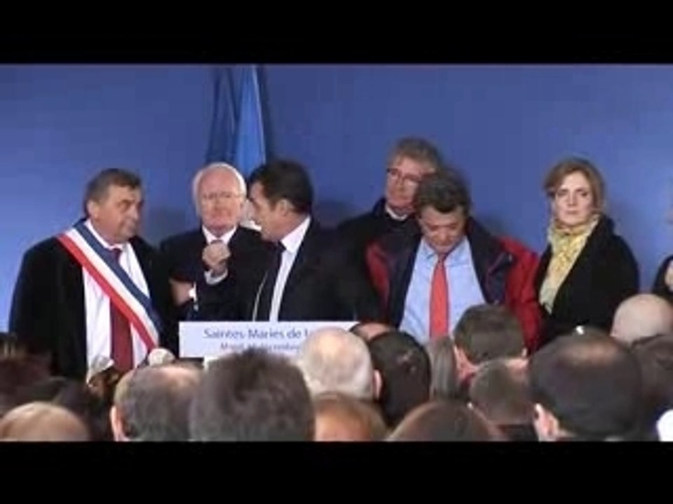 Visite de Nicolas SARKOZY aux Saintes Maries de la Mer