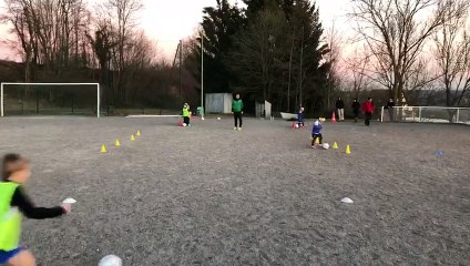 Reprise de l entrainement mardi dernier pitchounes