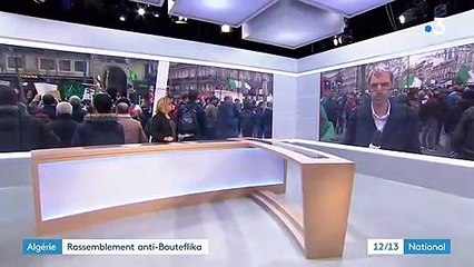 Élection présidentielle en Algérie : rassemblements en France conte la candidature d'Abdelaziz Bouteflika