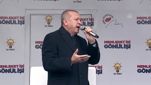 Cumhurbaşkanı Erdoğan: Paçasını Terör Örgütlerine Kaptırdığı İçin Davamıza Maalesef Aykırı Düşen...