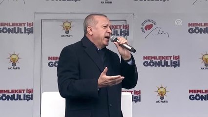 Cumhurbaşkanı Erdoğan: "Paçasını Terör Örgütlerine Kaptırdığı İçin Davamıza Maalesef Aykırı Düşen...