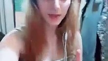 ASF girl dance in security uniform