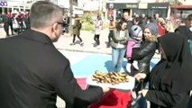 Çavuşoğlu, Büyükçekmece'de esnaf ve vatandaşlarla bir araya geldi (1) - İSTANBUL