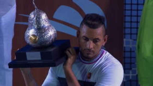 Kyrgios overcomes critics and beats Zverev to win Mexican Open