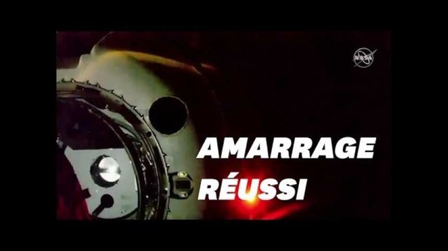 La capsule Crew Dragon de SpaceX a réussi son amarrage à l'ISS