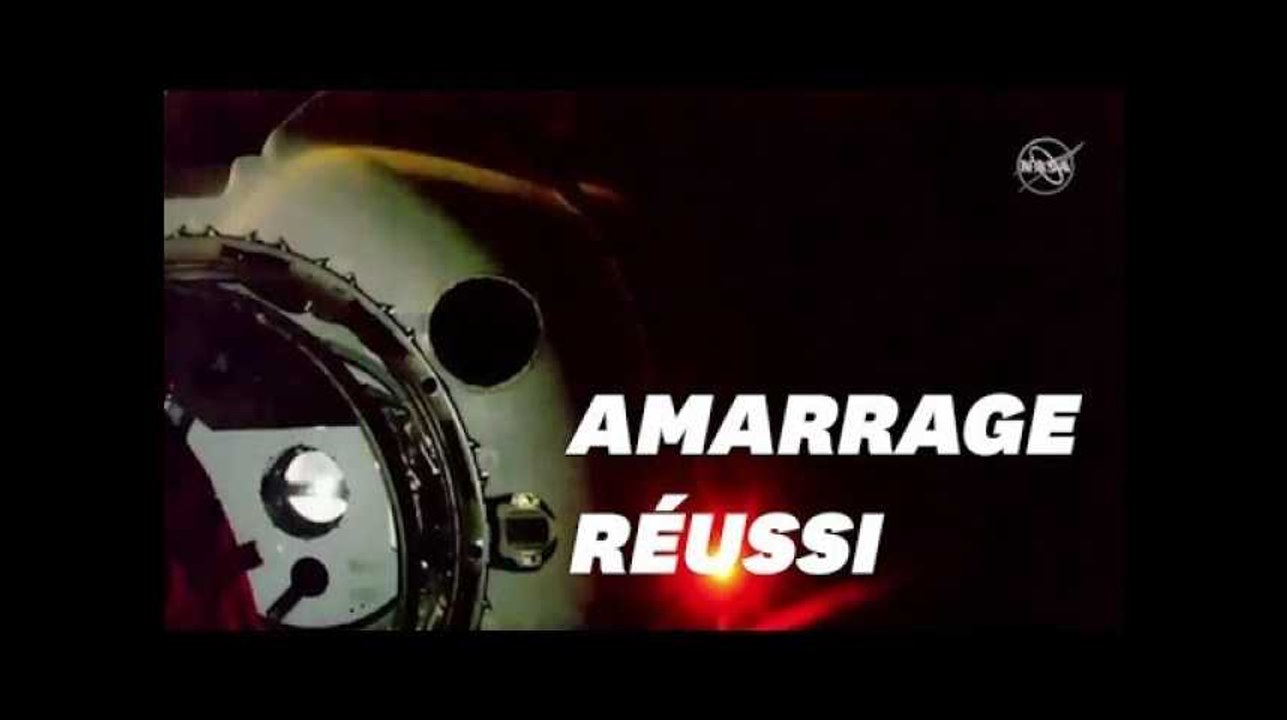 La capsule Crew Dragon de SpaceX a réussi son amarrage à l'ISS