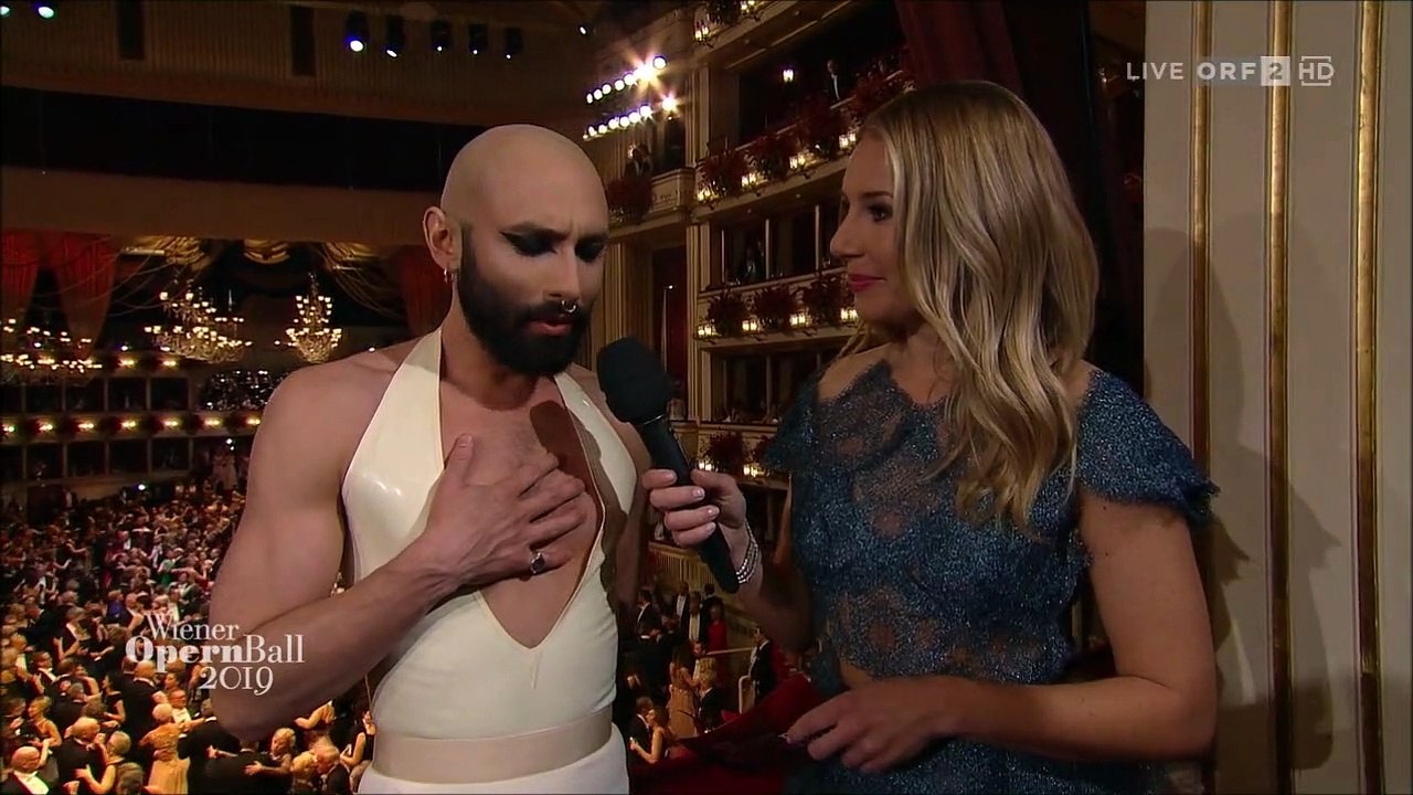 Conchita am Wiener Opernball 28.2.2019