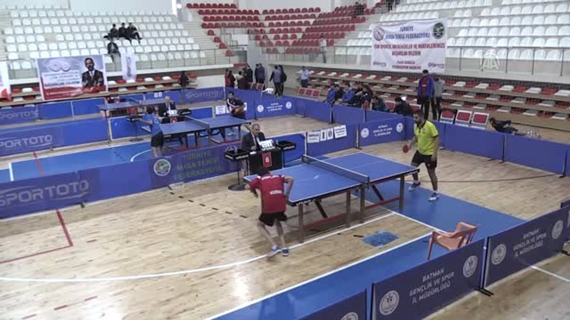 ⁣Türkiye Masa Tenisi Süper Ligi 4. Etap Maçları Sona Erdi