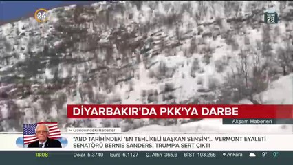 Diyarbakır'da PKK'ya darbe vuruldu