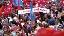 Cumhurbaşkanı Erdoğan: 'Bizim için anketçilerin değil, milletin sözü kıymetlidir' - SAMSUN