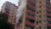 Adana Bir Dairede Çıkan Yangın İtfaiye Tarafından Söndürüldü