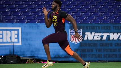 Brian Burns runs an official 4.53 40-yard dash at 2019 combine