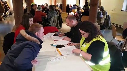 Gilets jaunes et le collectif Metz marche pour le climat