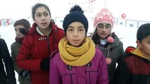 İran sınırında buz pateni keyfi