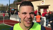 Coupe Magat Beaujolais – Ruddy NERCOURT réagit après la qualification du FC LAMURE-POULE contre CHAMBOST-ALLIERES SAINT-JUST