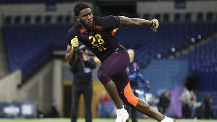 Brian Burns makes incredibly athletic catch in OLB coverage drill