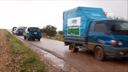- İdlib'de 500 Aileye İnsani Yardım