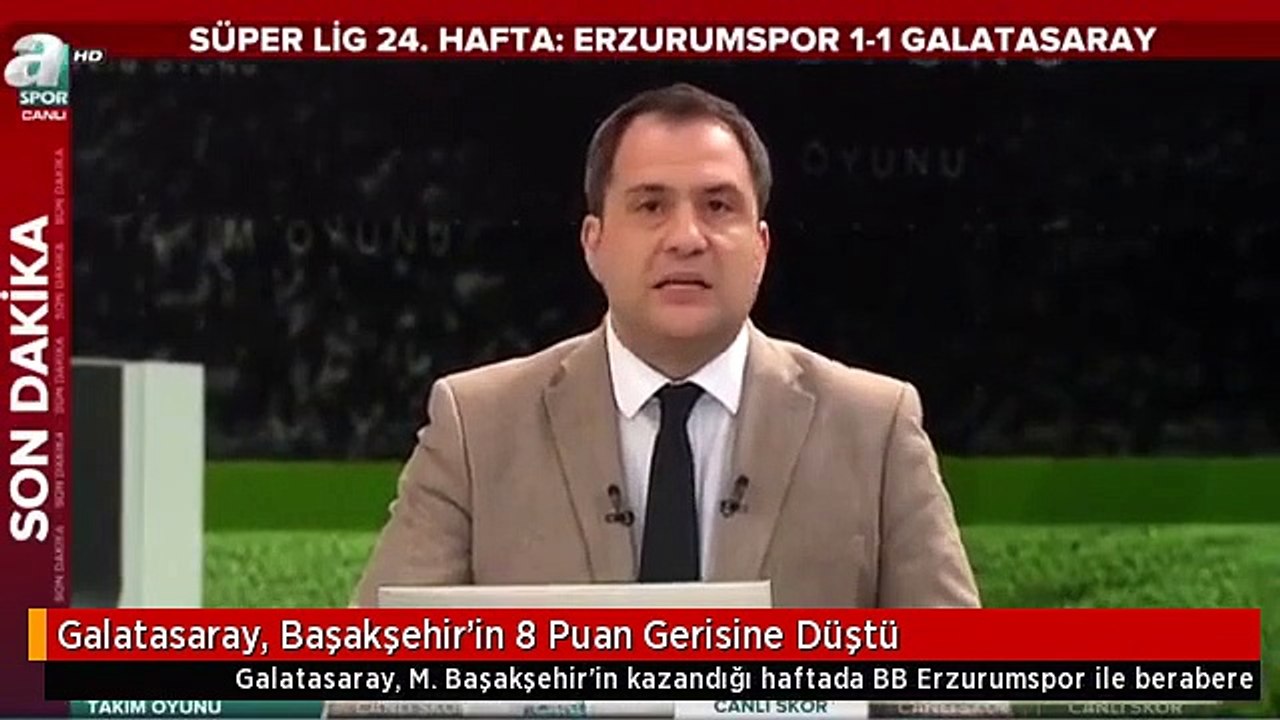 Galatasaray, Başakşehir'in 8 Puan Gerisine Düştü