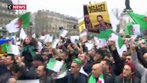 Des Algériens de France ont manifesté ce dimanche contre un 5e mandat de A. Bouteflika