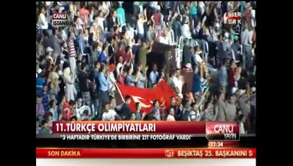 Türkçe Olimpiyatları'nda  Gezi'yi Anlatıyor (16 Haziran 2013)