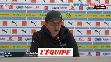 Descargar video: Gasset «On a été mangés» - Foot - L1 - Saint-Etienne