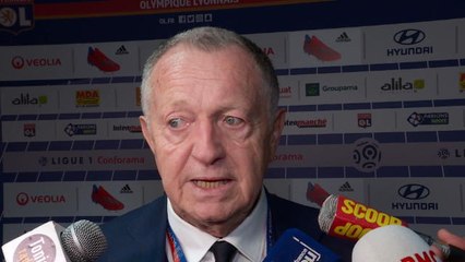 27e j. - Aulas : "Fekir a débloqué le match"