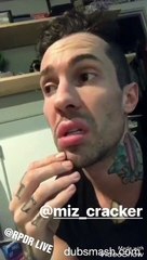 Kameron Michaels lipsyncing to her S10 sisters