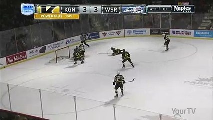 OHL Billy Constantinou OT Winner vs WSR