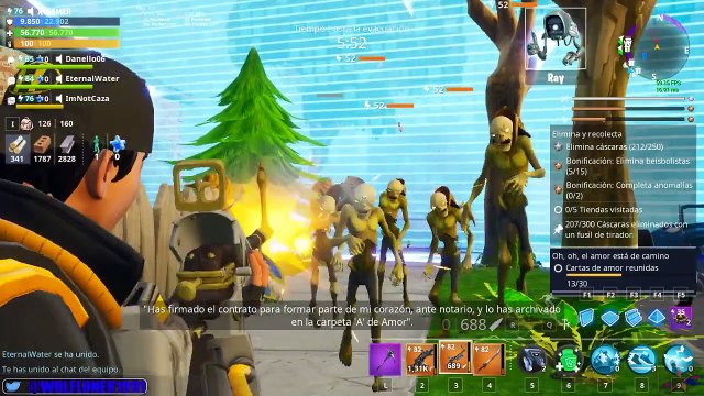 REÚNE CARTAS DE AMOR EN BUZONES /TORMENTA DE AMOR #2 *FORTNITE SALVAR EL MUNDO*