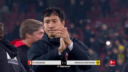 Dortmund suffer huge blow to title chances with Augsburg defeat