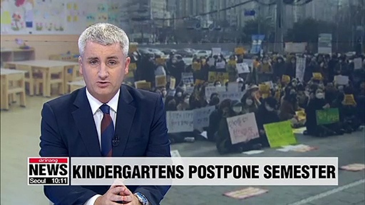 S. Korea's kindergartens announce indefinite postponement of spring semester