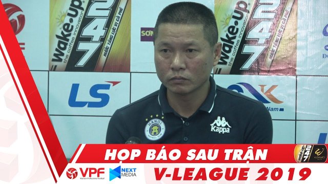 Họp báo sau trận Quảng Nam vs Hà Nội | VPF Media