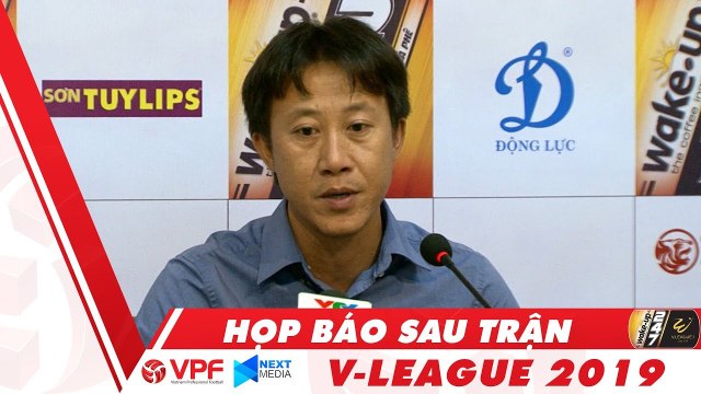 Họp báo sau trận Sài Gòn vs Sanna Khánh Hòa | VPF Media