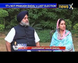 Cover Story: NewsX exclusive interview of Sukhbir Singh Badal & Harsimrat Kaur Badal