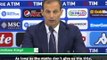 Title not decided until it's mathematically safe - Allegri