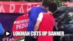 Lokman cuts up provocative banner targeting Rosmah