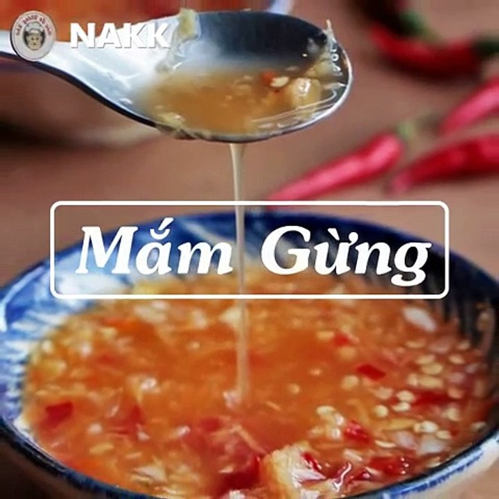 Bí quyết làm MẮM GỪNG ngon chuẩn vị - Nauankhongkho.vn