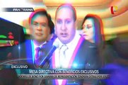 EXCLUSIVO: los beneficios de la Mesa Directiva del Congreso