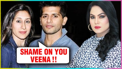 Karanvir Bohra & Teejay Sidhu SLAMS Veena Malik | Big Fight