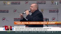 Taklacıya gereken dersi verin