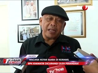 Wacana Kotak Suara Disimpan di Koramil